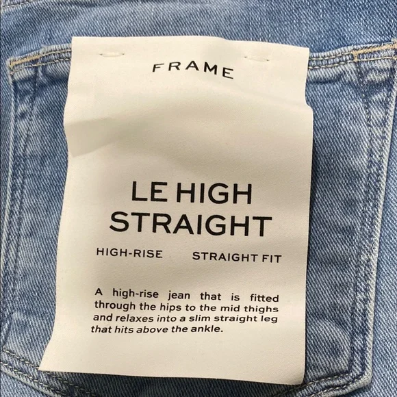 Women's Light Blue‎ Jeans Frame - Picture 4 of 6